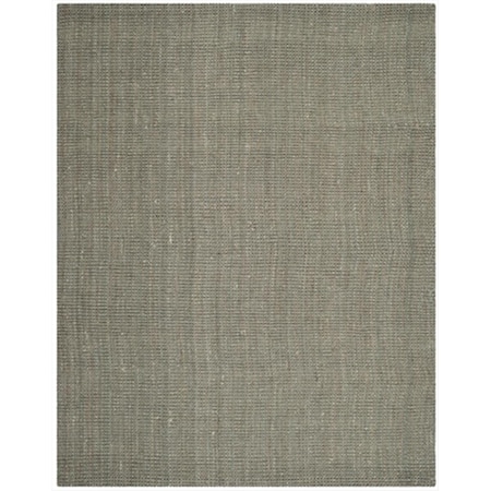 Safavieh 8 x 10 ft. Large Rectangle Casual Grey Natural Fiber Rug NF730B-8